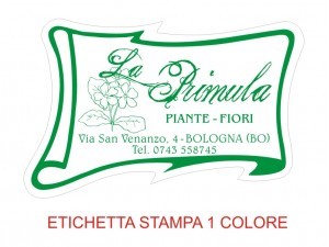 Etichette adesive per fioristi, fiorai e vivaisti grandi (mm 54x39)  (cod.19G)